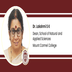 Mount Carmel College, Dean, School of Natural and Applied Sciences: Dr. Lakshmi S K Interview